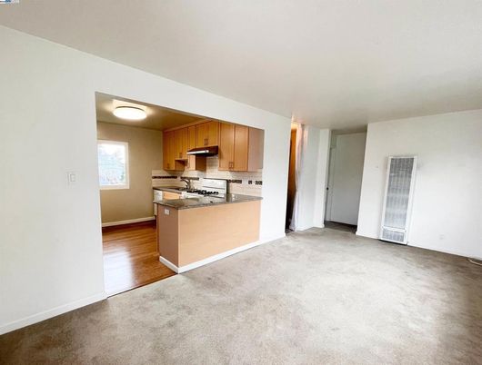 Empty room, Interior, Kitchen, Wood Texture Flooring
