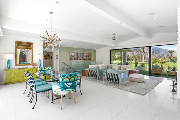 Dining room, Interior, Living room, Pendant Lights, Recessed Lighting