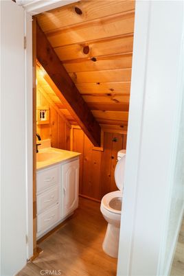 Bathroom, Interior, Wooden Ceilings, Wood Texture Flooring, Wooden Walls