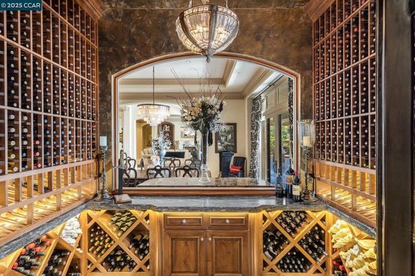 Chandelier, Interior, Wine Storage