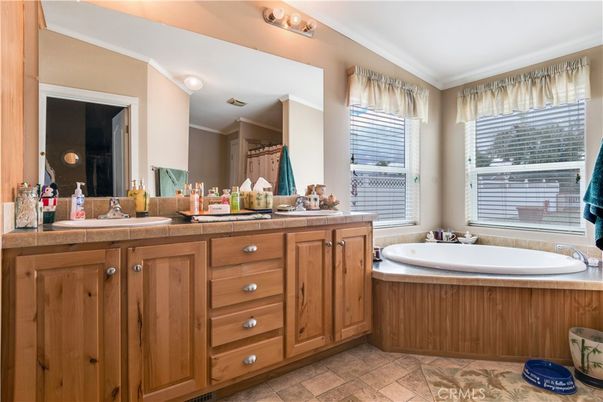 Bathroom, Dual Sink Vanities, Interior, Tile Countertops