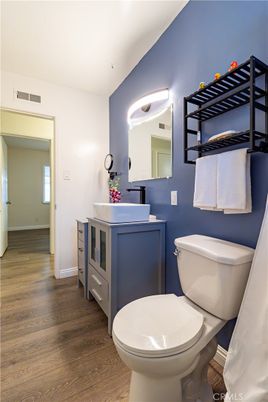 Bathroom, Interior, Wood Texture Flooring