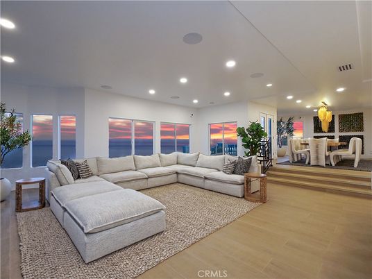 Interior, Living room, Recessed Lighting, Water, Wood Texture Flooring