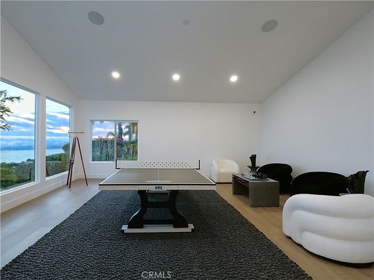 Game Room, Interior, Living room, Recessed Lighting, Water, Wood Texture Flooring
