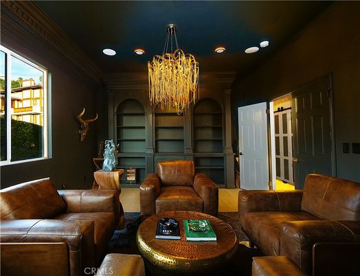 Chandelier, Interior, Living room, Recessed Lighting