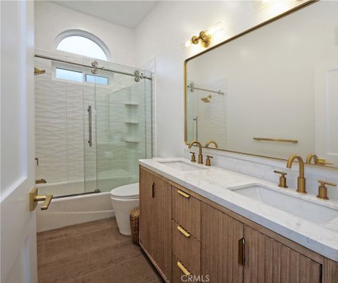 Bathroom, Dual Sink Vanities, Glass Shower, Interior