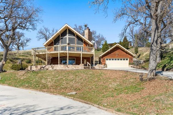 Attached, Backyard, Exterior, Facade, Log Home