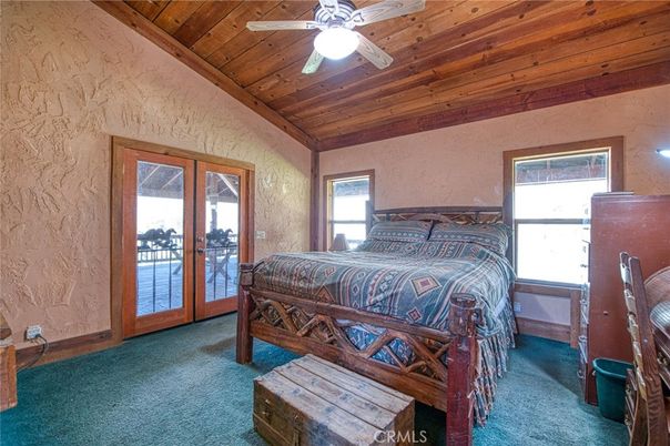 Bedroom, Interior, Wooden Beams, Wooden Ceilings