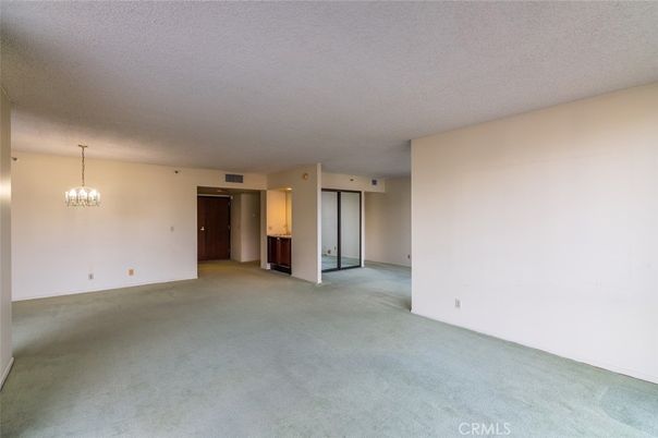 Chandelier, Empty room, Interior