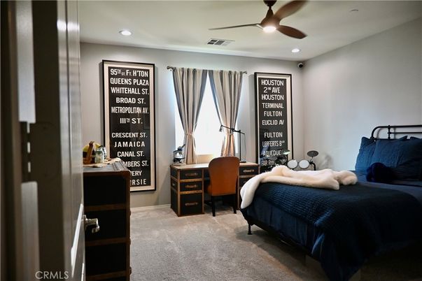 Bedroom, Home Office, Interior, Recessed Lighting