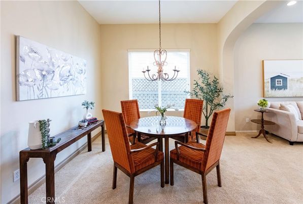 Chandelier, Dining room, Interior, Recessed Lighting
