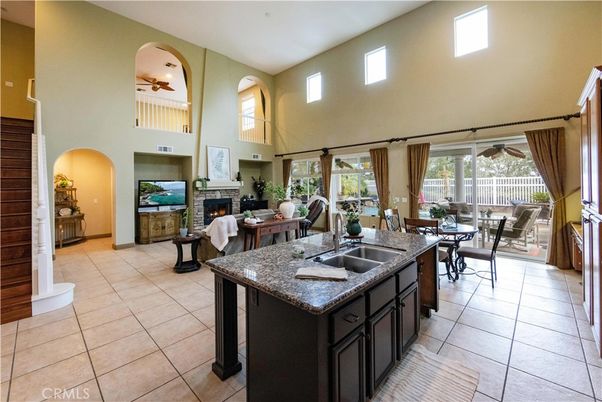Dining room, Fireplace, Interior, Living room