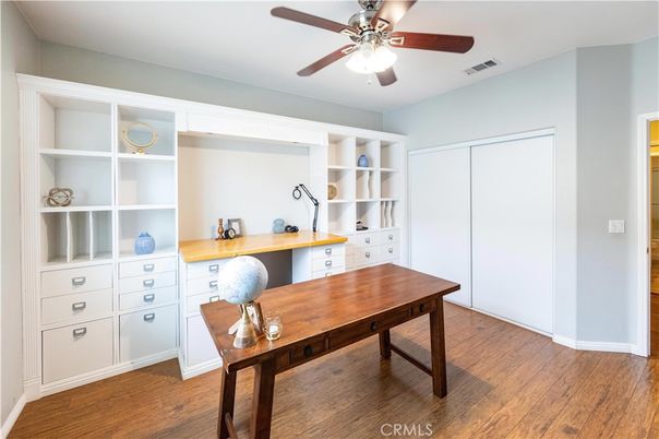Home Office, Interior, Wood Texture Flooring