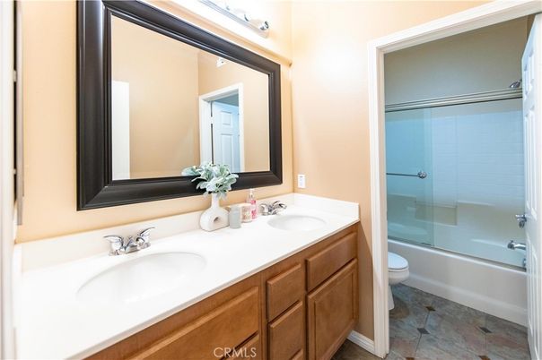 Bathroom, Dual Sink Vanities, Glass Shower, Interior