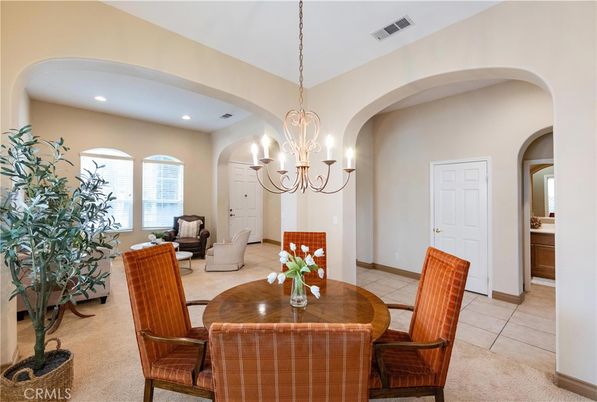 Chandelier, Dining room, Interior, Living room, Recessed Lighting