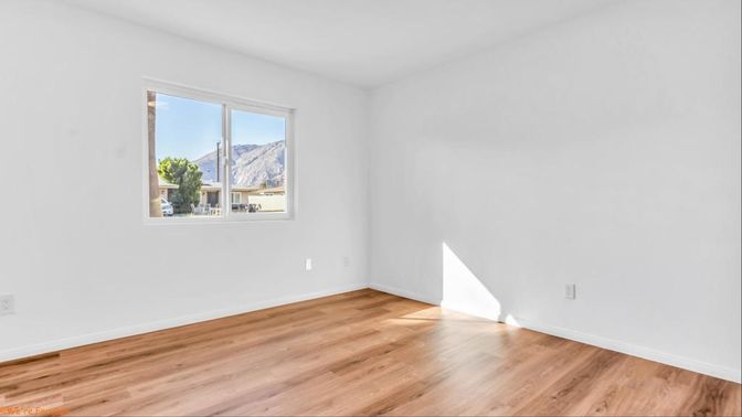 Empty room, Interior, Wood Texture Flooring