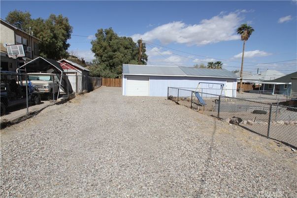 Backyard, Detached Garage, Exterior