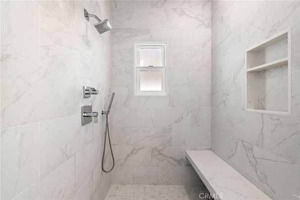 Bathroom, Interior, Marble Walls