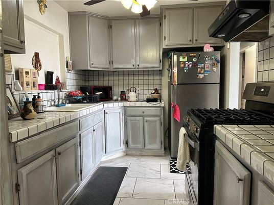 Interior, Kitchen, Marble, Tile Countertops