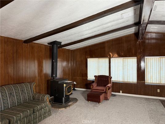 Fireplace, Interior, Wooden Beams, Wooden Walls