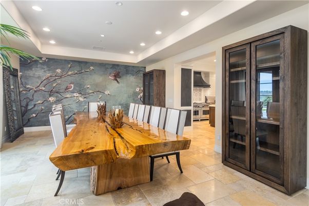 Dining room, Interior, Kitchen, Recessed Lighting