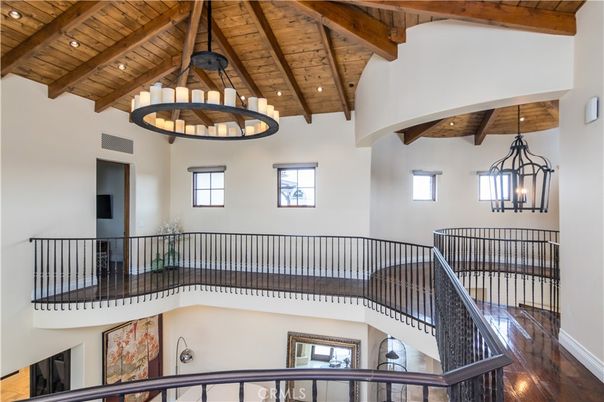 Chandelier, Interior, Recessed Lighting, Wooden Beams, Wooden Ceilings, Wood Texture Flooring