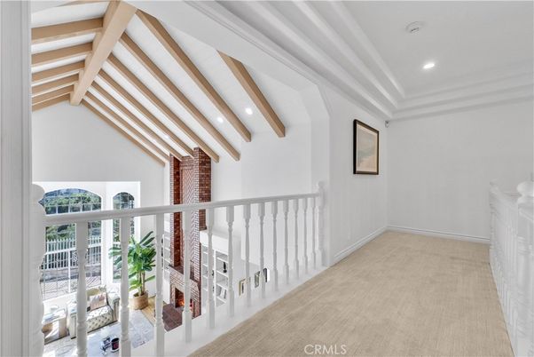 Interior, Recessed Lighting, Wooden Beams