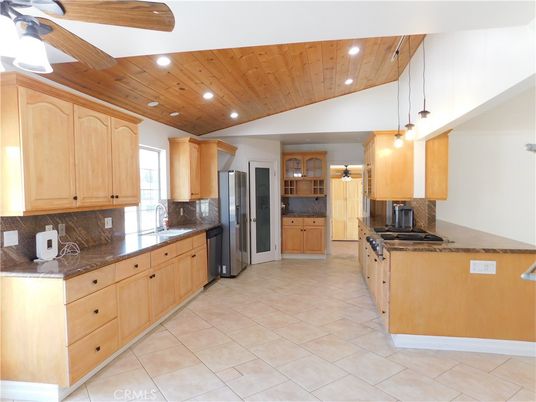 Interior, Kitchen, Pendant Lights, Recessed Lighting, Wooden Ceilings