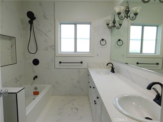Bathroom, Dual Sink Vanities, Interior, Marble, Marble Walls