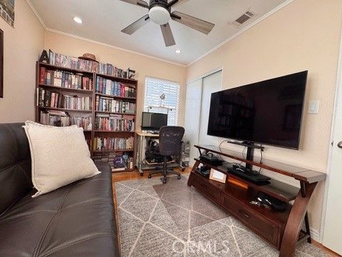 Home Office, Interior, Recessed Lighting