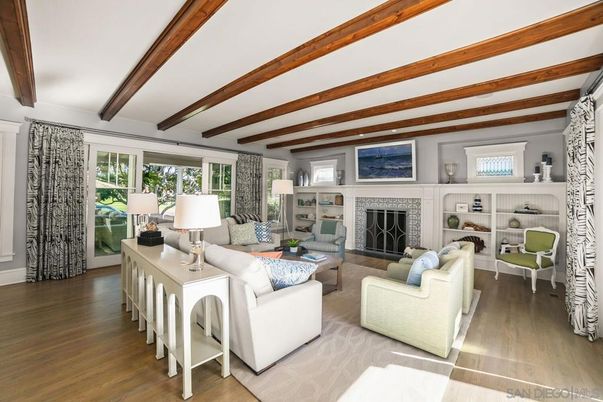 Fireplace, Interior, Living room, Wooden Beams, Wood Texture Flooring