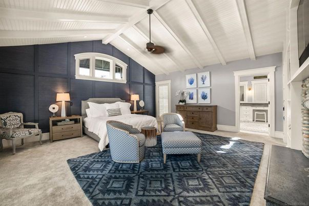 Bedroom, Interior, Pendant Lights