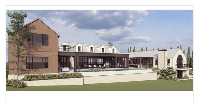 Backyard, Exterior, Facade, Modern