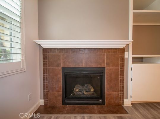 Fireplace, Interior, Wood Texture Flooring
