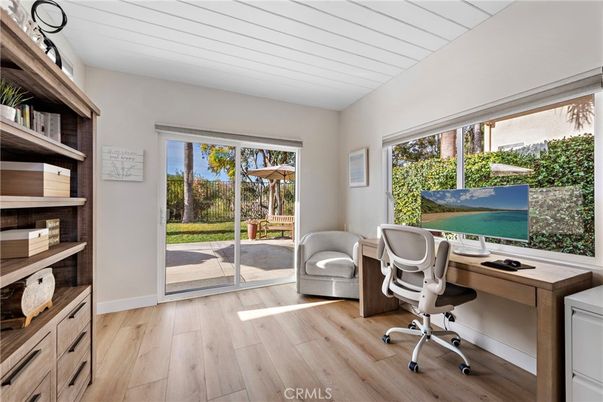 Home Office, Interior, Wood Texture Flooring
