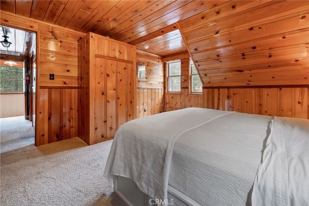 Bedroom, Interior, Wooden Beams, Wooden Ceilings, Wooden Walls
