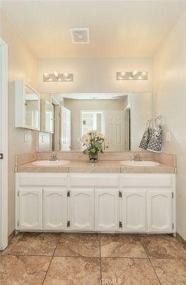Bathroom, Dual Sink Vanities, Interior, Tile Countertops