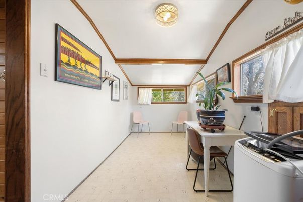 Home Office, Interior, Wooden Beams