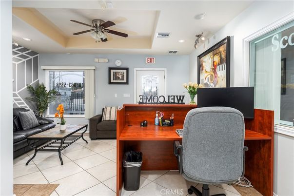 Home Office, Interior, Living room, Recessed Lighting