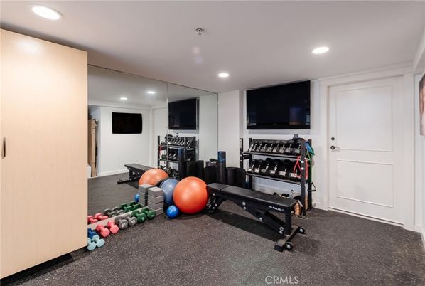 Fitness Equipment, Interior, Recessed Lighting