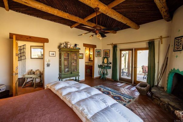 Bedroom, Interior, Wooden Beams, Wooden Ceilings