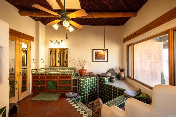 Bathroom, Interior, Wooden Beams, Wooden Ceilings