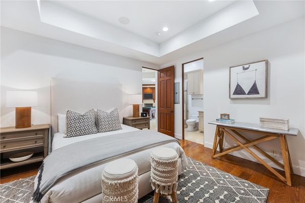 Bathroom, Bedroom, Interior, Recessed Lighting, Wood Texture Flooring
