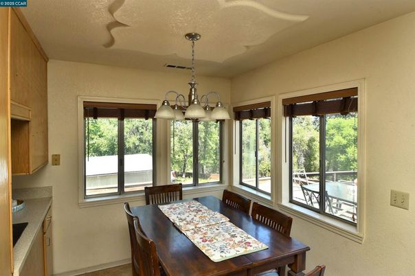 Chandelier, Dining room, Interior