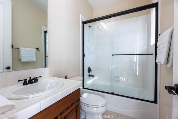 Bathroom, Glass Shower, Interior, Tile Countertops