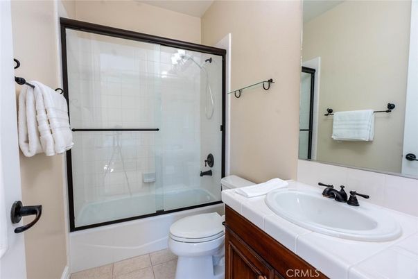 Bathroom, Glass Shower, Interior, Tile Countertops