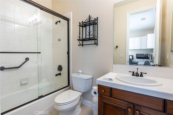 Bathroom, Glass Shower, Interior, Tile Countertops