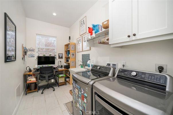 Home Office, Interior, Recessed Lighting, Washer