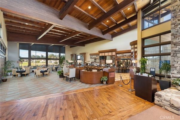 Dining room, Interior, Living room, Recessed Lighting, Stone Walls, Wooden Beams, Wooden Ceilings, Wood Texture Flooring