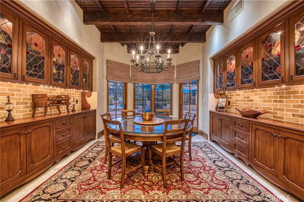 Chandelier, Dining room, Interior, Stone Walls, Wooden Beams, Wooden Ceilings